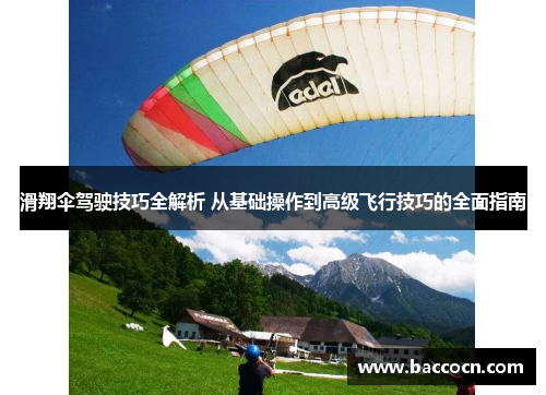 滑翔伞驾驶技巧全解析 从基础操作到高级飞行技巧的全面指南