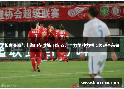 长春亚泰与上海申花激战正酣 双方全力争胜力拼顶级联赛荣耀